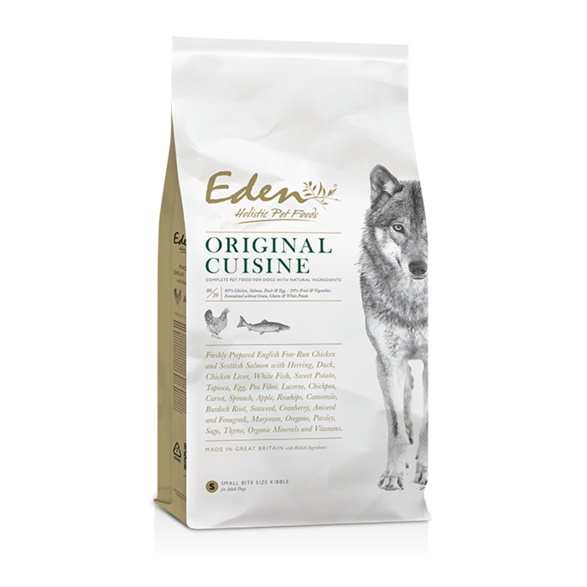Eden 80/20 Original Cuisine Dry Dog Food Small Kibble - 12kg_0